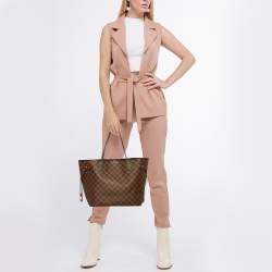 Louis Vuitton Damier Ebene Canvas Neverfull MM Bag