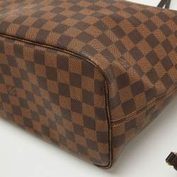 Louis Vuitton Damier Ebene Canvas Neverfull MM Bag