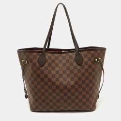 Louis Vuitton Damier Ebene Canvas Neverfull MM Bag