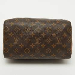 Pre Owned Louis Vuitton Monogram Canvas Speedy 25 Bag