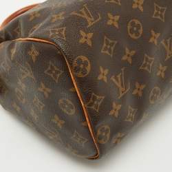 Pre Owned Louis Vuitton Monogram Canvas Speedy 25 Bag