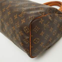 Pre Owned Louis Vuitton Monogram Canvas Speedy 25 Bag