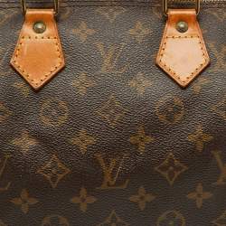 Pre Owned Louis Vuitton Monogram Canvas Speedy 25 Bag