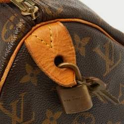 Pre Owned Louis Vuitton Monogram Canvas Speedy 25 Bag