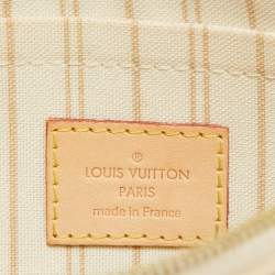 Louis Vuitton Damier Azur Canvas Neverfull PM Zipped Pochette
