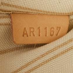 Louis Vuitton Damier Azur Canvas Neverfull PM Zipped Pochette