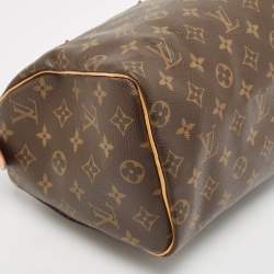 Pre Owned Louis Vuitton Monogram Canvas Speedy 25 Bag