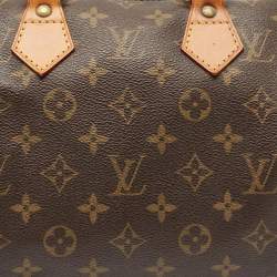 Pre Owned Louis Vuitton Monogram Canvas Speedy 25 Bag