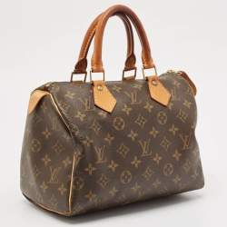 Pre Owned Louis Vuitton Monogram Canvas Speedy 25 Bag
