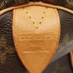 Pre Owned Louis Vuitton Monogram Canvas Speedy 25 Bag