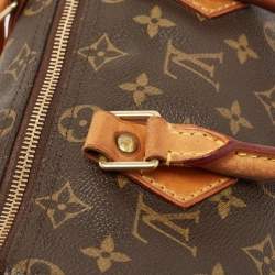 Pre Owned Louis Vuitton Monogram Canvas Speedy 25 Bag