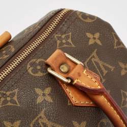 Pre Owned Louis Vuitton Monogram Canvas Speedy 25 Bag