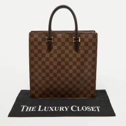 Louis Vuitton Damier Ebene Canvas Venice Sac Plat Bag