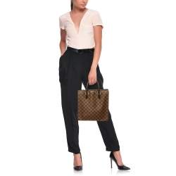 Louis Vuitton Damier Ebene Canvas Venice Sac Plat Bag
