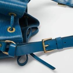 Louis Vuitton Toledo Blu Epi Leather Vintage Noé Bag