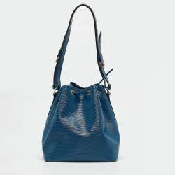 Louis Vuitton Toledo Blu Epi Leather Vintage Noé Bag