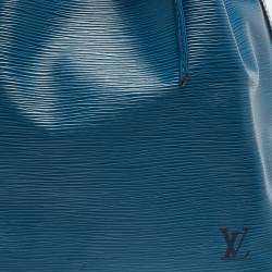 Louis Vuitton Toledo Blu Epi Leather Vintage Noé Bag