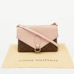 Louis Vuitton Rose Ballerine Epi Leather and Monogram Canvas Saint Michel Bag