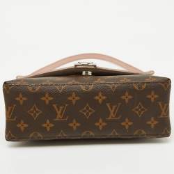 Louis Vuitton Rose Ballerine Epi Leather and Monogram Canvas Saint Michel Bag