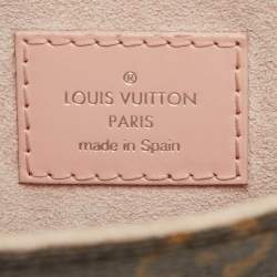 Louis Vuitton Rose Ballerine Epi Leather and Monogram Canvas Saint Michel Bag