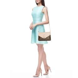 Louis Vuitton Rose Ballerine Epi Leather and Monogram Canvas Saint Michel Bag