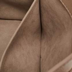 Pre Owned Louis Vuitton Galet Monogram Mahina Leather On My Side PM Bag