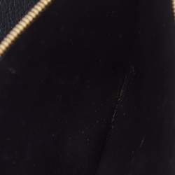 Louis Vuitton Black Monogram Empreinte Leather Vavin Chain Wallet 