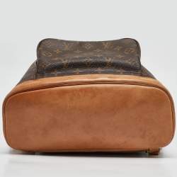 Pre Owned Louis Vuitton Monogram Canvas Montsouris Backpack GM Bag