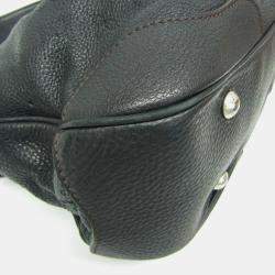 Pre Owned Louis Vuitton Noir Mahina Solar PM Shoulder Bag