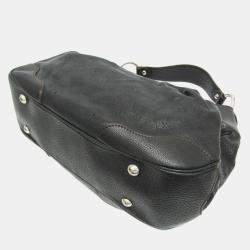 Pre Owned Louis Vuitton Noir Mahina Solar PM Shoulder Bag