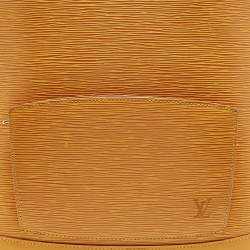 Pre Owned Louis Vuitton Tassil Yellow Epi Leather Gobelins Backpack Bag