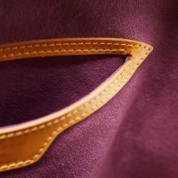 Pre Owned Louis Vuitton Tassil Yellow Epi Leather Gobelins Backpack Bag