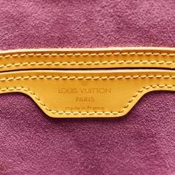 Pre Owned Louis Vuitton Tassil Yellow Epi Leather Gobelins Backpack Bag