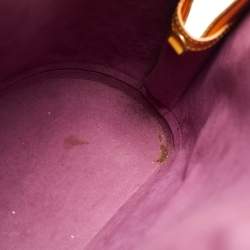 Pre Owned Louis Vuitton Tassil Yellow Epi Leather Gobelins Backpack Bag