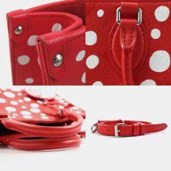 Pre Owned Louis Vuitton Monogram Empreinte Yayoi Kusama OnTheGo PM Shoulder Bag