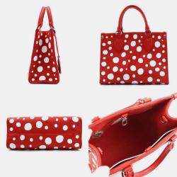 Pre Owned Louis Vuitton Monogram Empreinte Yayoi Kusama OnTheGo PM Shoulder Bag