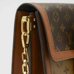 Louis Vuitton Monogram Reverse Dauphine MM Shoulder Bag