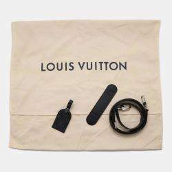 Louis Vuitton Noir Taurillon Leather Cabas Bag