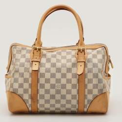 Pre Owned Louis Vuitton Damier Azur Canvas Berkeley Bag