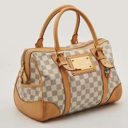 Pre Owned Louis Vuitton Damier Azur Canvas Berkeley Bag