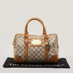 Pre Owned Louis Vuitton Damier Azur Canvas Berkeley Bag