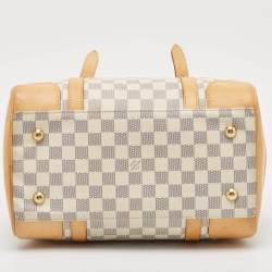 Pre Owned Louis Vuitton Damier Azur Canvas Berkeley Bag