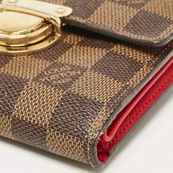Louis Vuitton Damier Ebene Canvas Koala Wallet