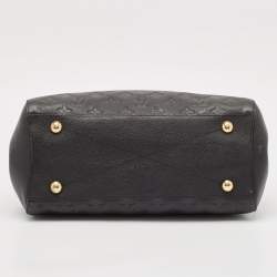 Pre Owned Louis Vuitton Black Monogram Empreinte Montaigne MM Bag
