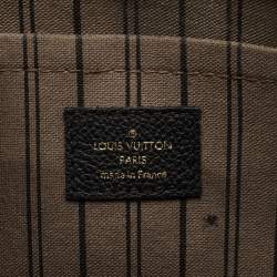 Pre Owned Louis Vuitton Black Monogram Empreinte Montaigne MM Bag