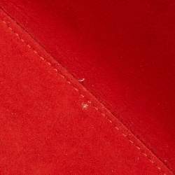 Louis Vuitton Castillan Red Epi Leather Neverfull MM Bag