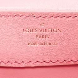 Louis Vuitton Rose Embroidered Satin Capucines Capushell Mini Bag