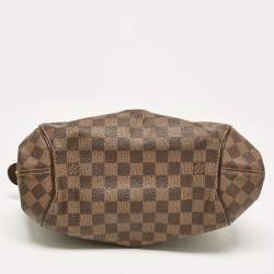 Pre Owned Louis Vuitton Damier Ebene Canvas Sistina PM Bag
