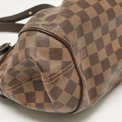 Pre Owned Louis Vuitton Damier Ebene Canvas Sistina PM Bag