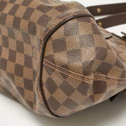 Pre Owned Louis Vuitton Damier Ebene Canvas Sistina PM Bag